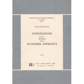Introduzione allo studio della economia operativa