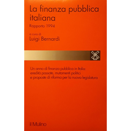 La finanza pubblica italiana : rapporto 1994