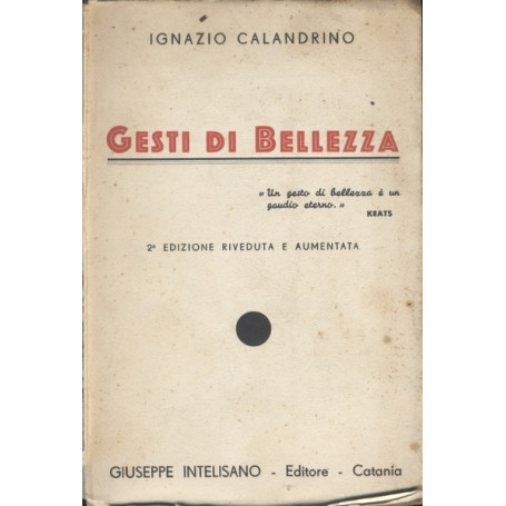GESTI DI BELLEZZA