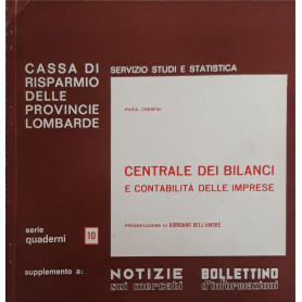 Centrale dei bilanci e contabilità  delle imprese