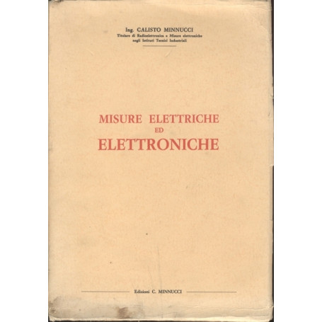 MISURE ELETTRICHE ED ELETTRONICHE