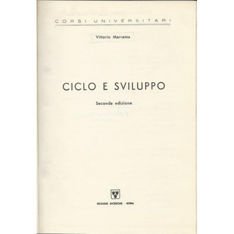 CICLO E SVILUPPO