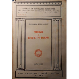 Economia dei saggi attivi bancari