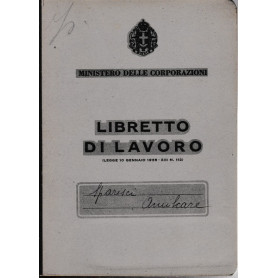 Libretto di lavoro