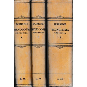 Tecnologia Meccanica generale e dell'automobile - 3 volumi