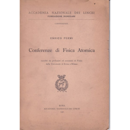 Conferenze di Fisica Atomica