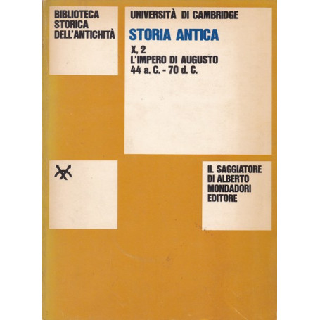 Storia antica. X