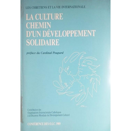 La culture chemin d'un développement solidaire
