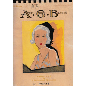 Art. Goà¹t. Beautè. Feuillets de l'élégance fèminine. 11° anno N°124. Noel 1930