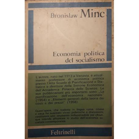 Economia politica del socialismo