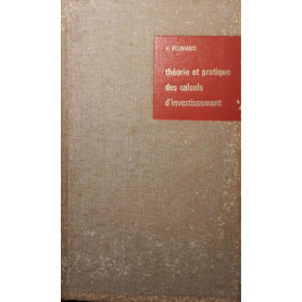 Theorie e pratique des calculs d'investissement