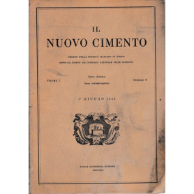 Il nuovo cimento. Vol. I Serie decima N.6 Giugno 1955