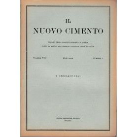 Il nuovo cimento. Vol. VIII Serie nona N.1 Gennaio 1951