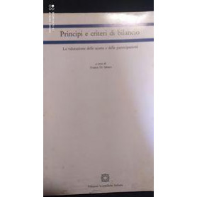 Principi e criteri di bilancio