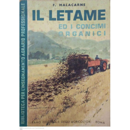 Il letame ed i cncimi organici