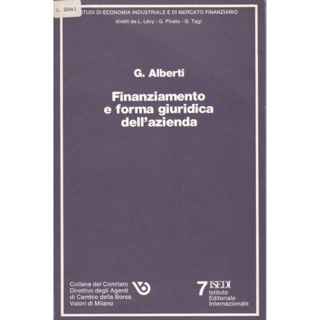 Finanziamento e forma giuridica dell'azienda