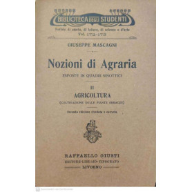 Nozioni di agraria