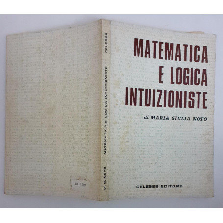 Matematica e logica intuizioniste