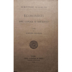 Economisti del cinque e seicento