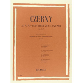 CZERNY - Op. 849 30 nuovi studi di meccanismo per pianoforte (Pozzoli)