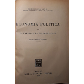 Economia Politica - il prezzo e la distribuzione