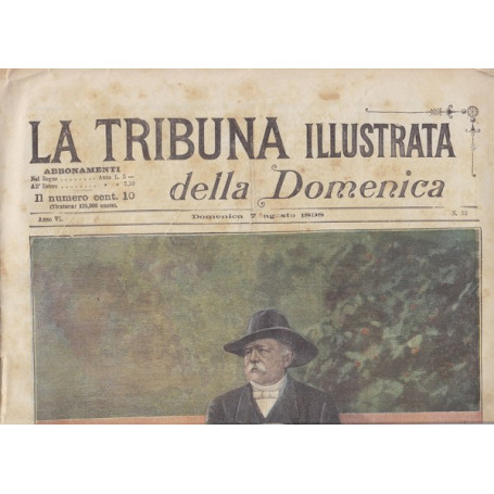 La Tribuna Illustrata della Domenica. 7 Agosto 1898.