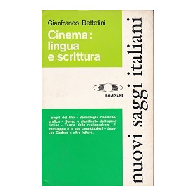 Cinema : lingua e scrittura