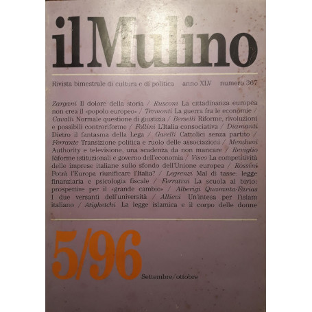 Il Mulino (n. 5 sett./ott. 1996)