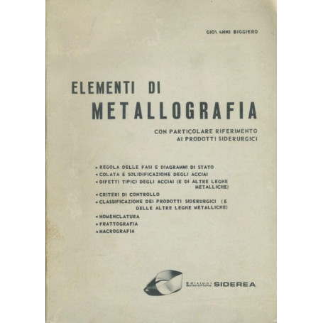 Elementi di metallografia