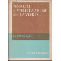 Analisi e valutazione del lavoro