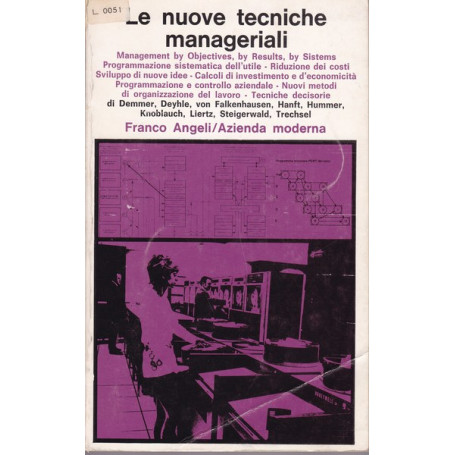 Le nuove tecniche manageriali