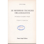 Le moderne tecniche organizzative