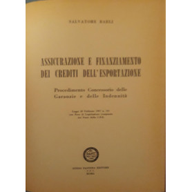Assicurazione e finanziamento  dei crediti all'esportazione