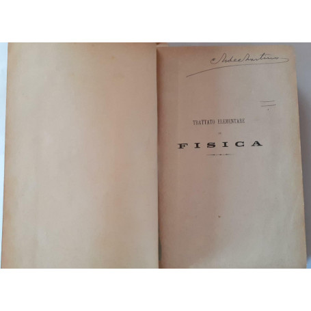 Trattato elementare di Fisica
