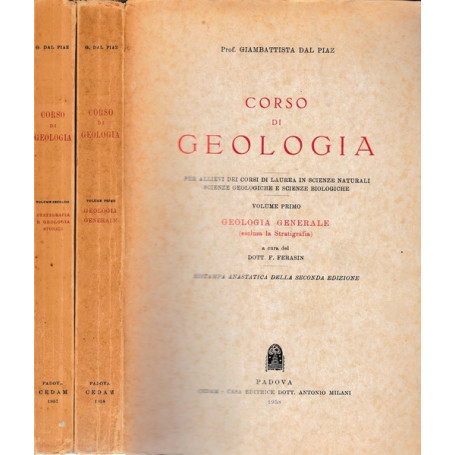 Corso di Geologia. Volumi I-II