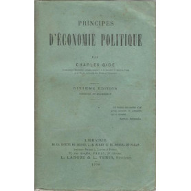 Principes d'économie politique
