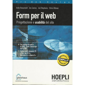 FORM PER IL WEB. Progettazione e usabilità  del sito