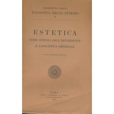 Estetica come scienza dell'espressione e linguistica generale