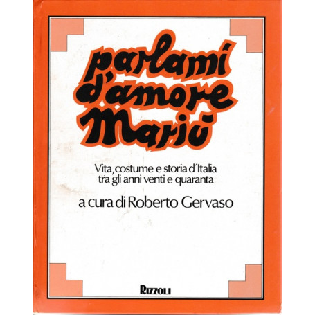 Parlami d'amore Marià¹-Vita