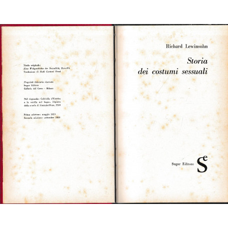 Storia dei costumi sessuali