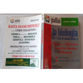 La biologia per i test di ammissione a Medicina Odontoiatria professioni sanitarie Veterinaria
