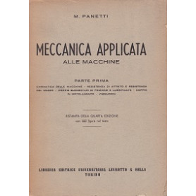 Meccanica applicata alle macchine