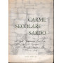 Carme secolare sardo