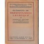 Eléments de Thermodynamique Chimique