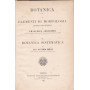 Botanica. I. Elementi di morfologia esterna ed interna.