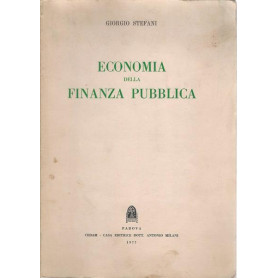 ECONOMIA DELLA FINANZA PUBBLICA