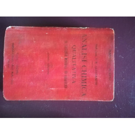 Analisi chimica qualitativa di sostanze minerali ed organiche