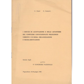 I servizi di accettazione (..) Policlinico Umberto I di Roma