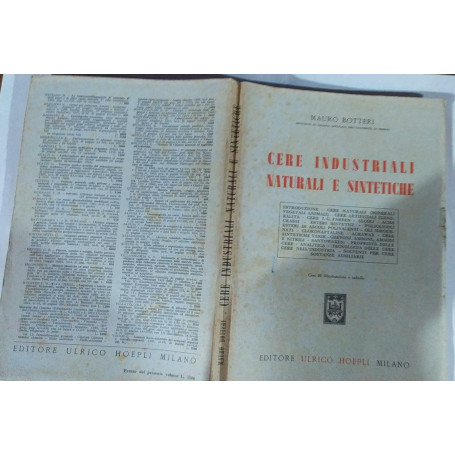 Cere industriali naturali e sintetiche