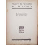 Rivista di filosofia neo-scolastica. Ottobre